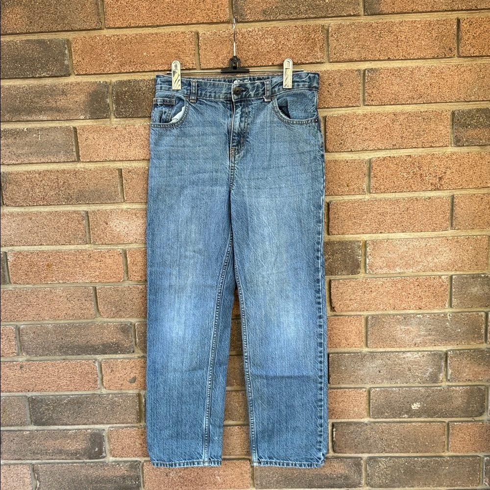 OshKosh B'gosh Light Wash Blue Straight Jeans Size 12